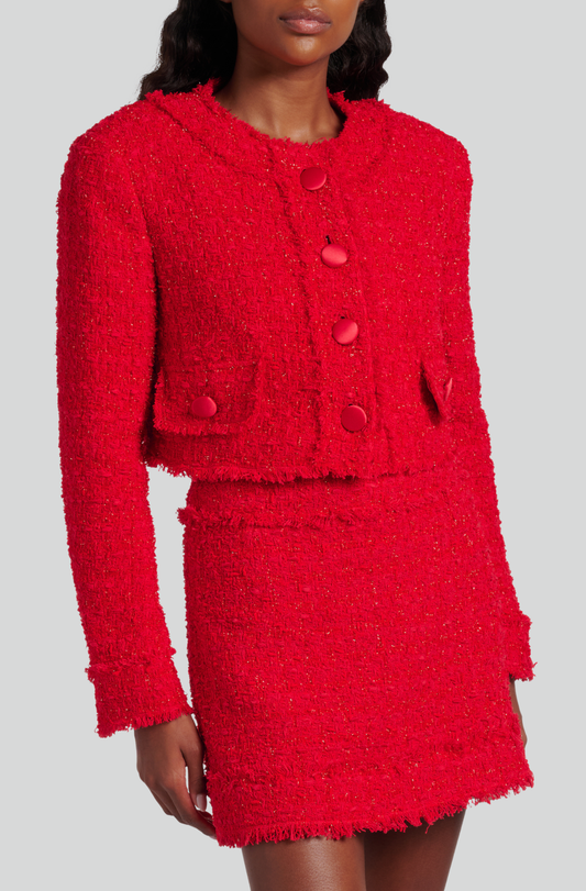 SHORT TWEED JACKET
