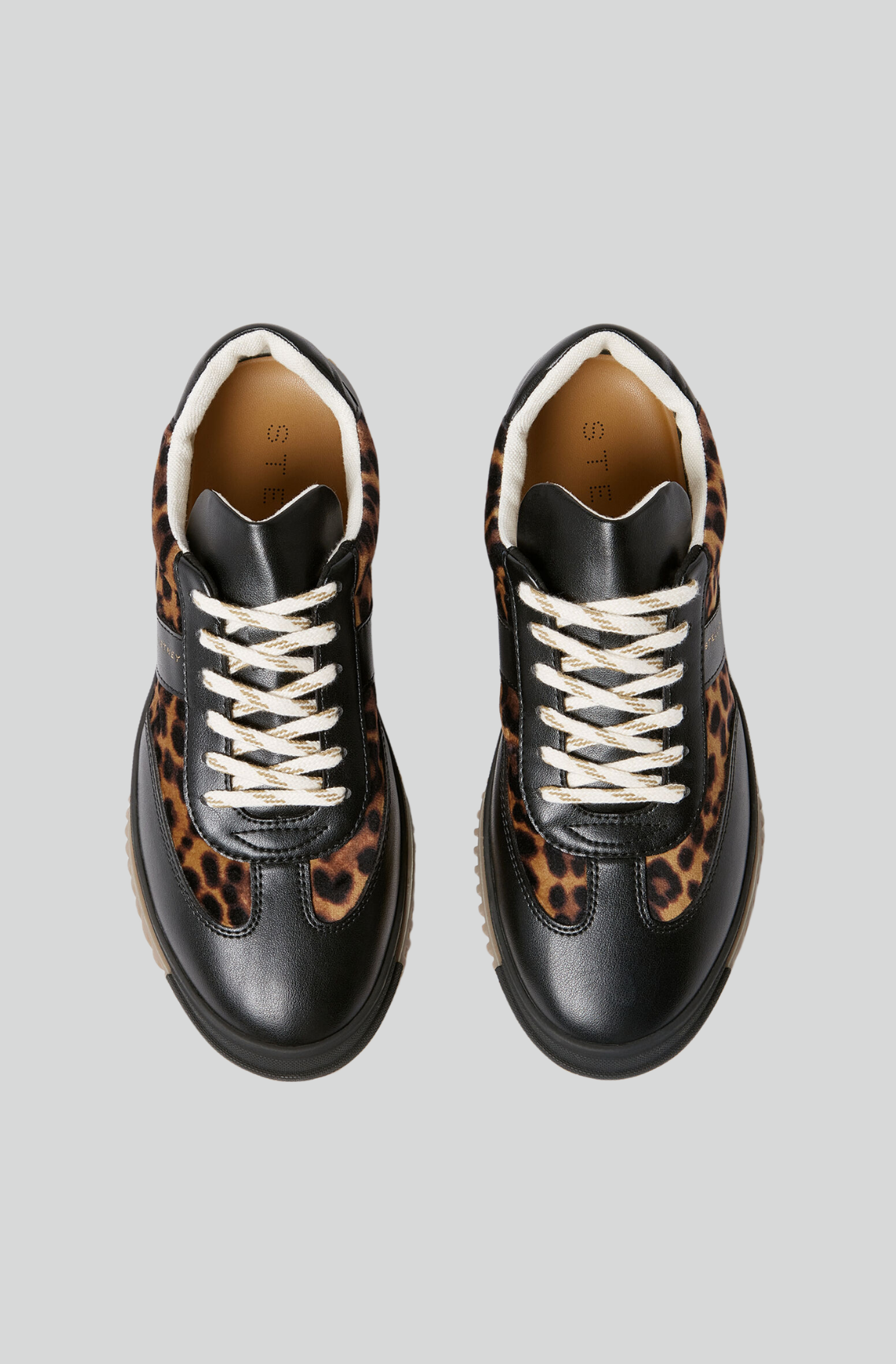 LEOPARD VELVET SNEAKERS