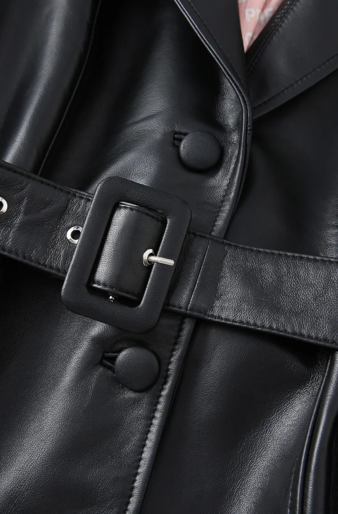 BETTY LEATHER JACKET BLACK