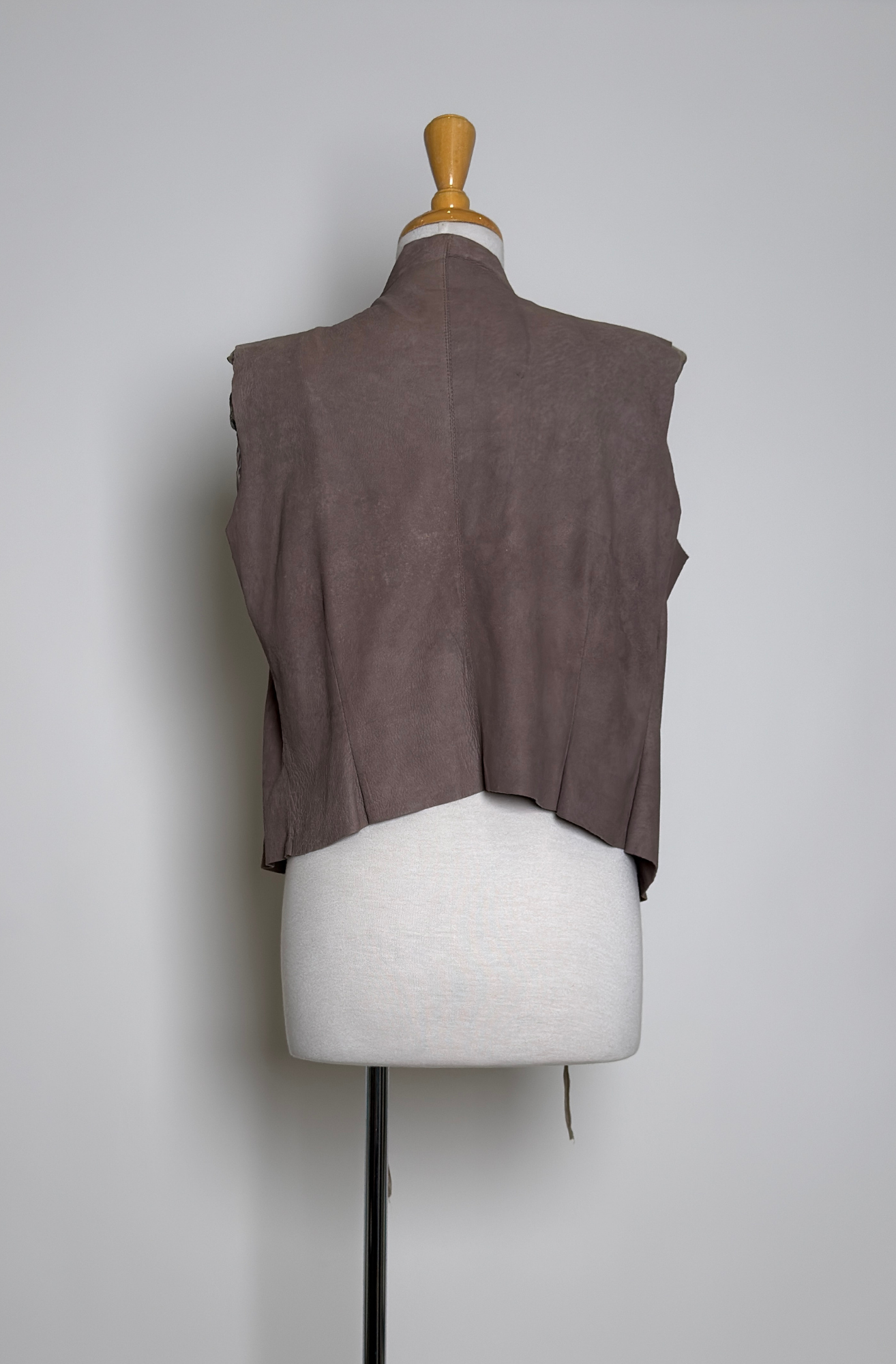 RICK OWENS ZIPPERED VEST