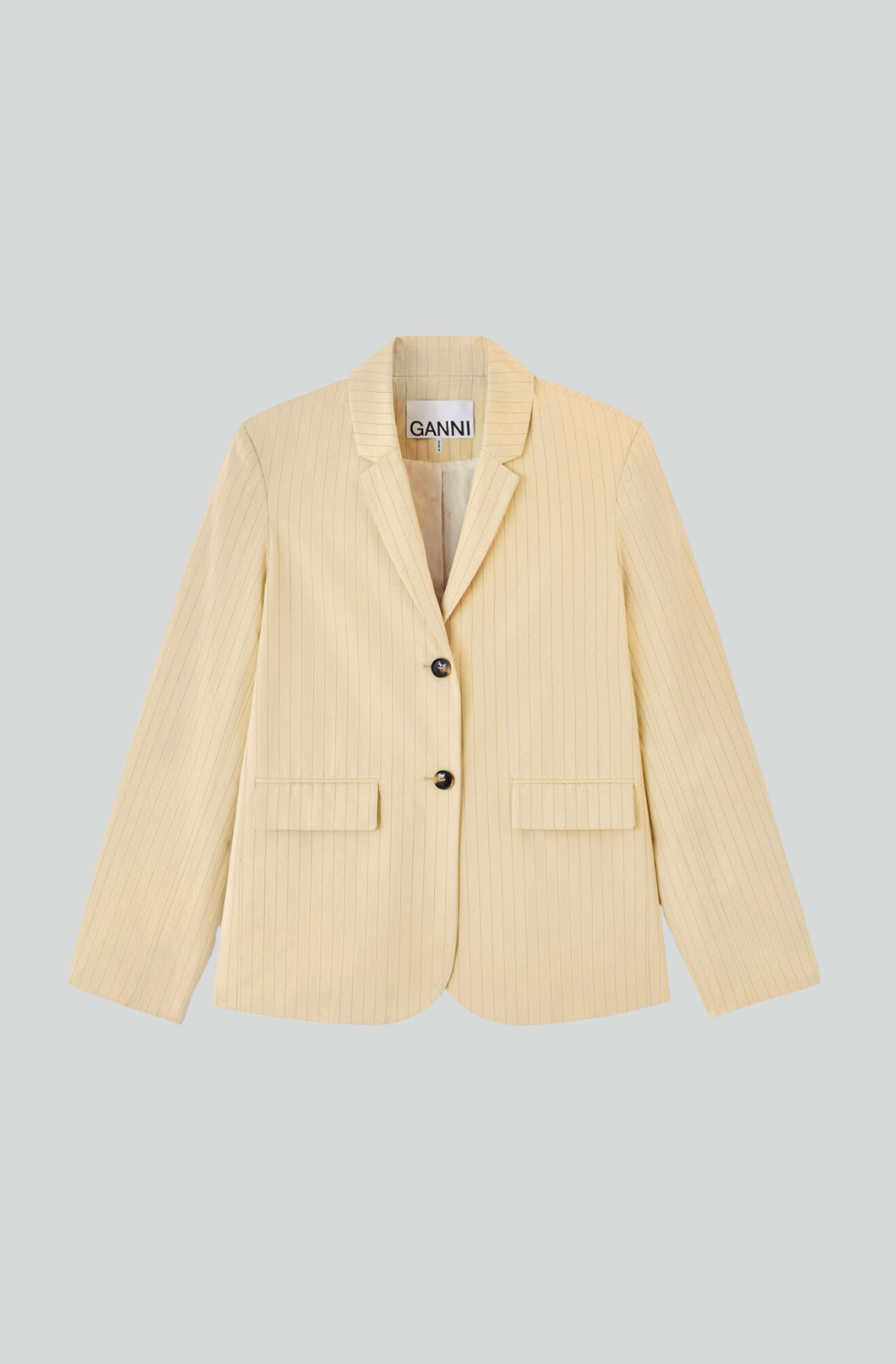 NATURAL SUITING STRIPE BLAZER
