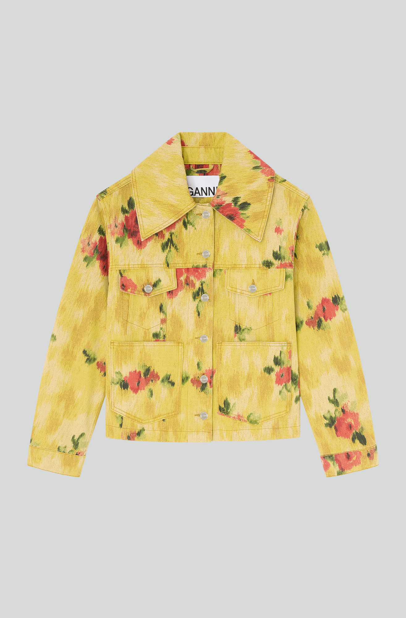 PRINT DENIM JACKET