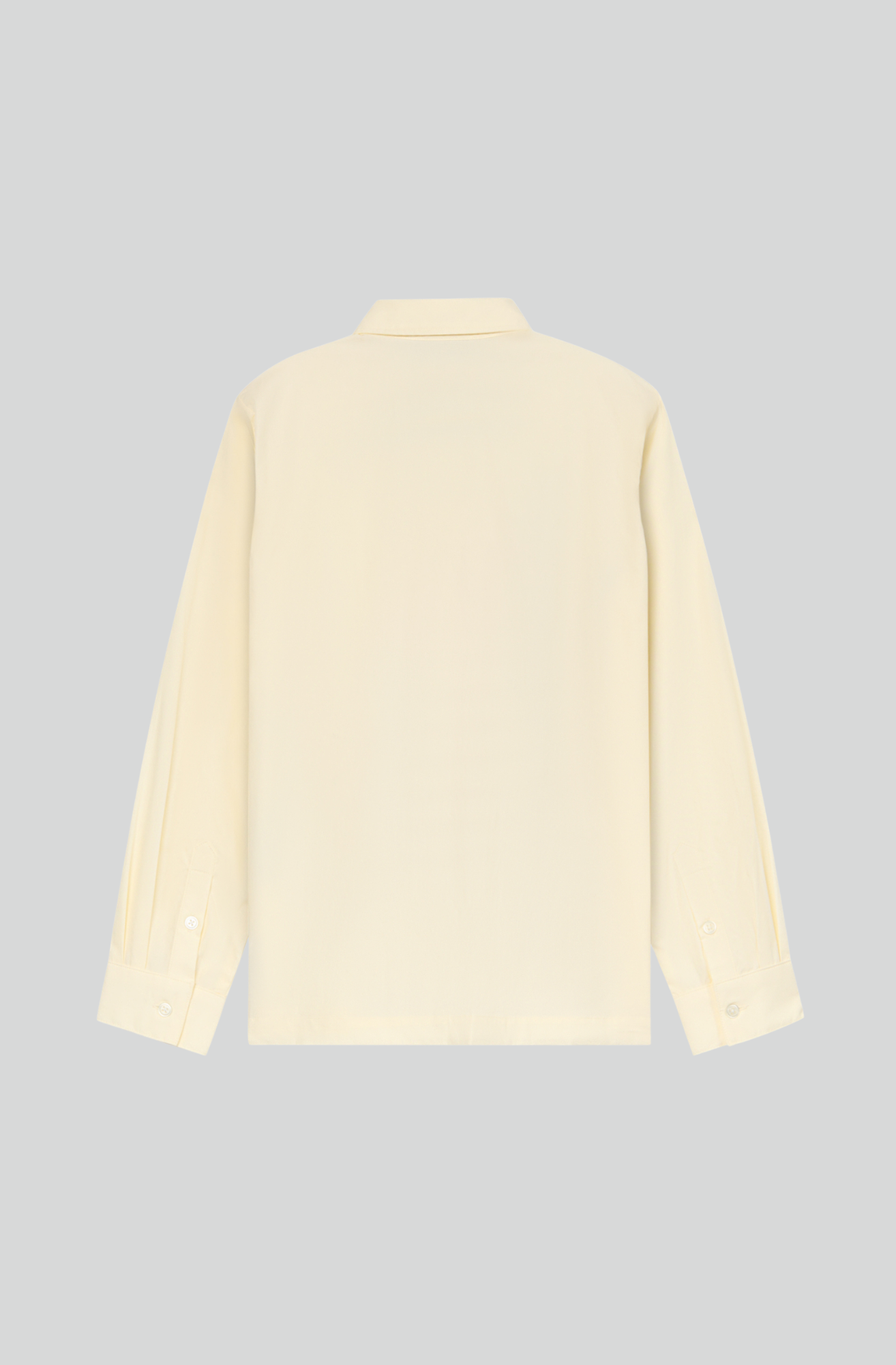 FLOWER APPLIQUE BUTTON UP SHIRT