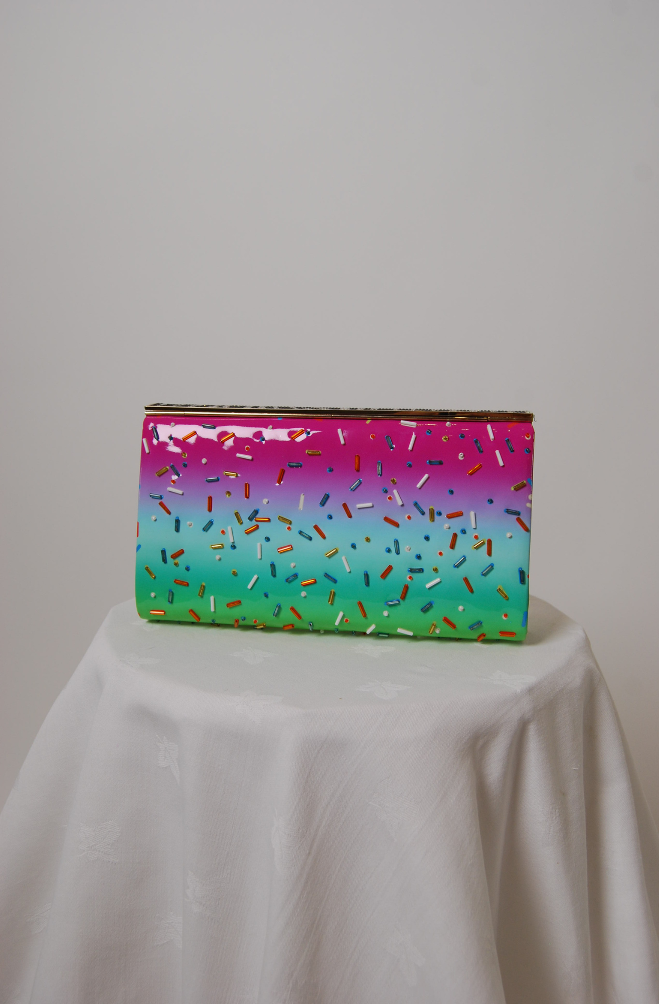 JIMMY CHOO X ROB PRUITT COLLAB - SPRINKLE CLUTCH