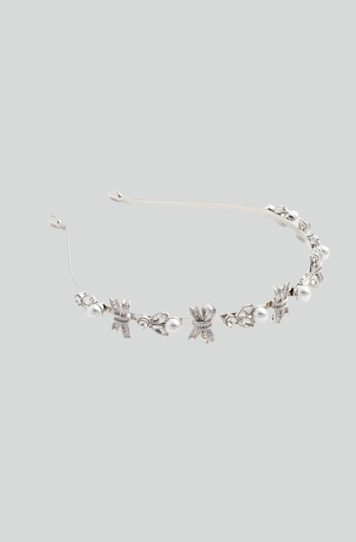 CRYSTAL BOW HEADBAND