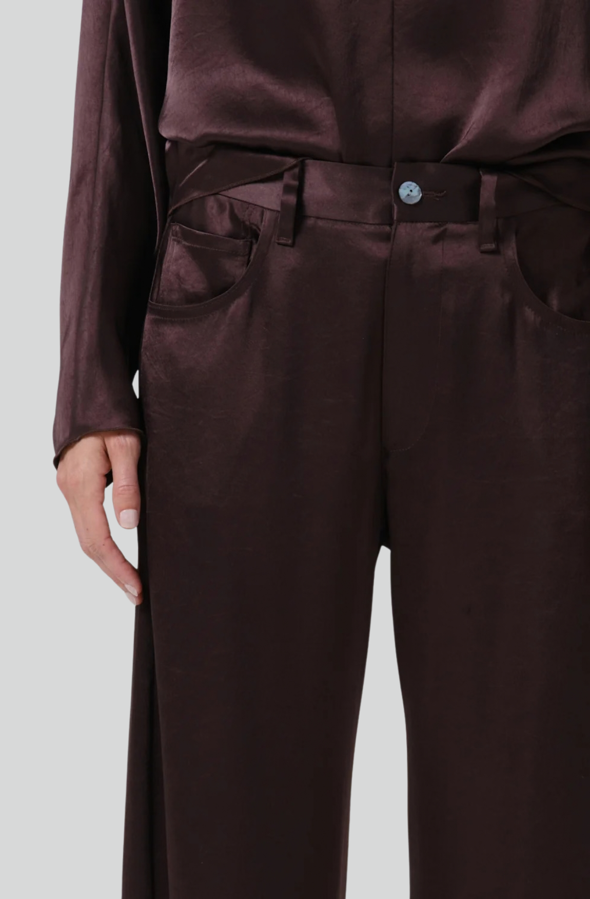 BRYNN TROUSER IN ESPRESSO