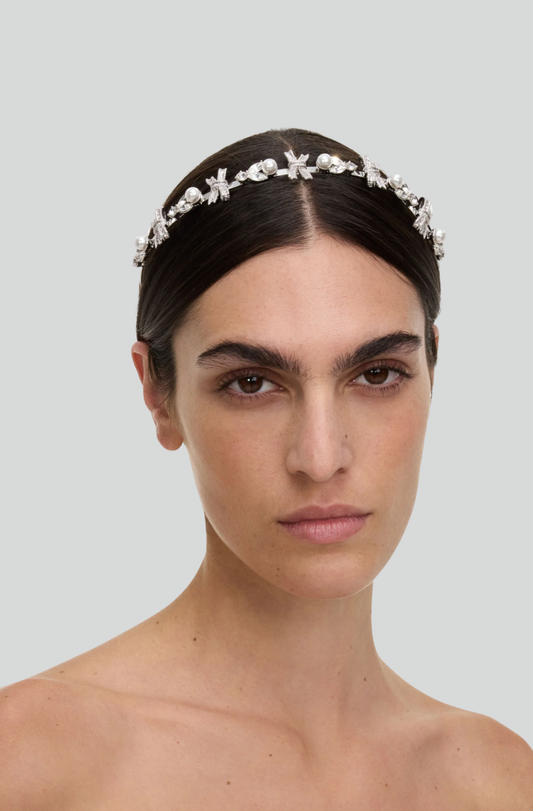 CRYSTAL BOW HEADBAND