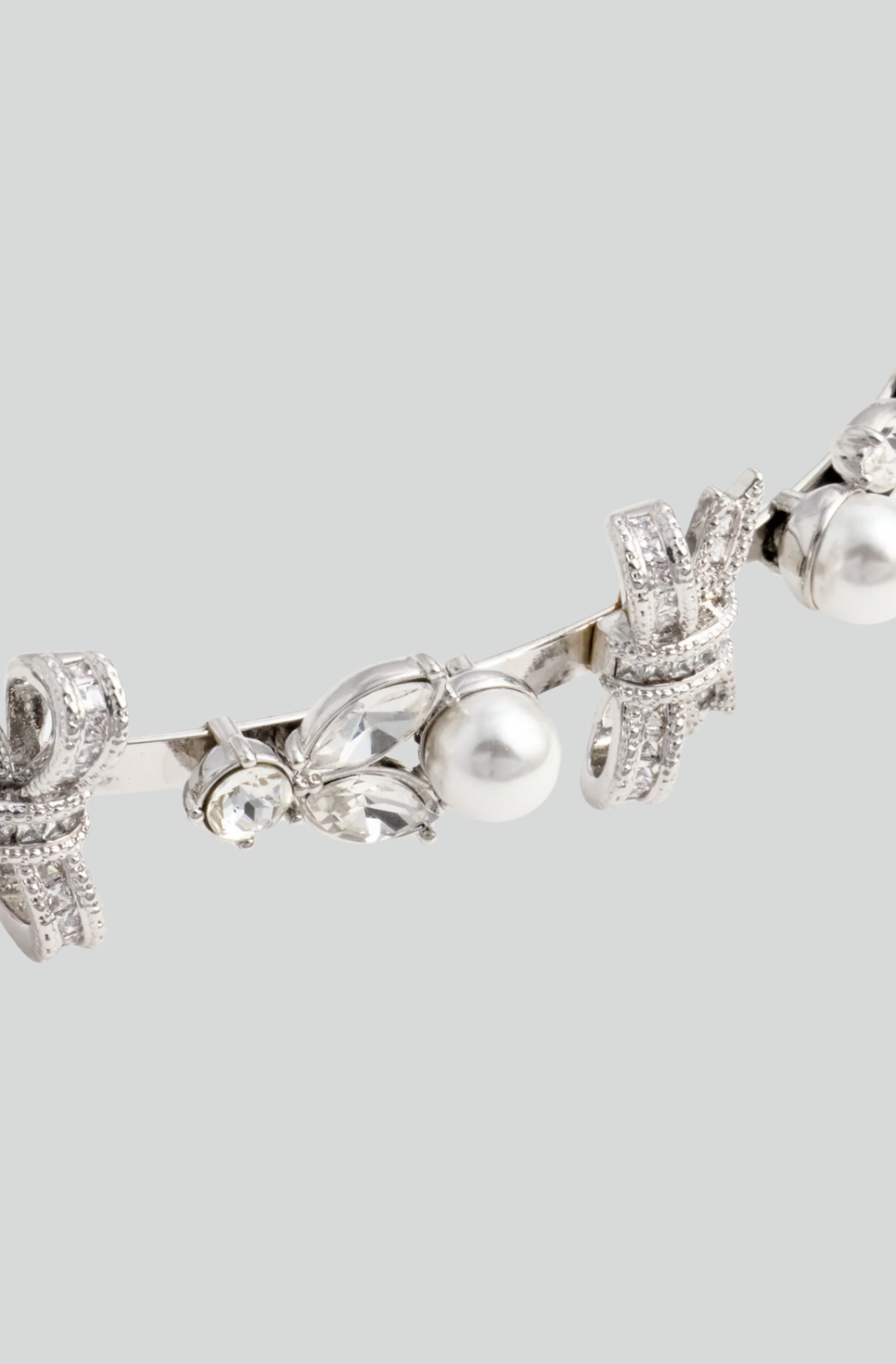 CRYSTAL BOW HEADBAND