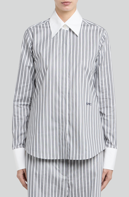 COTTON PINSTRIPE SHIRT