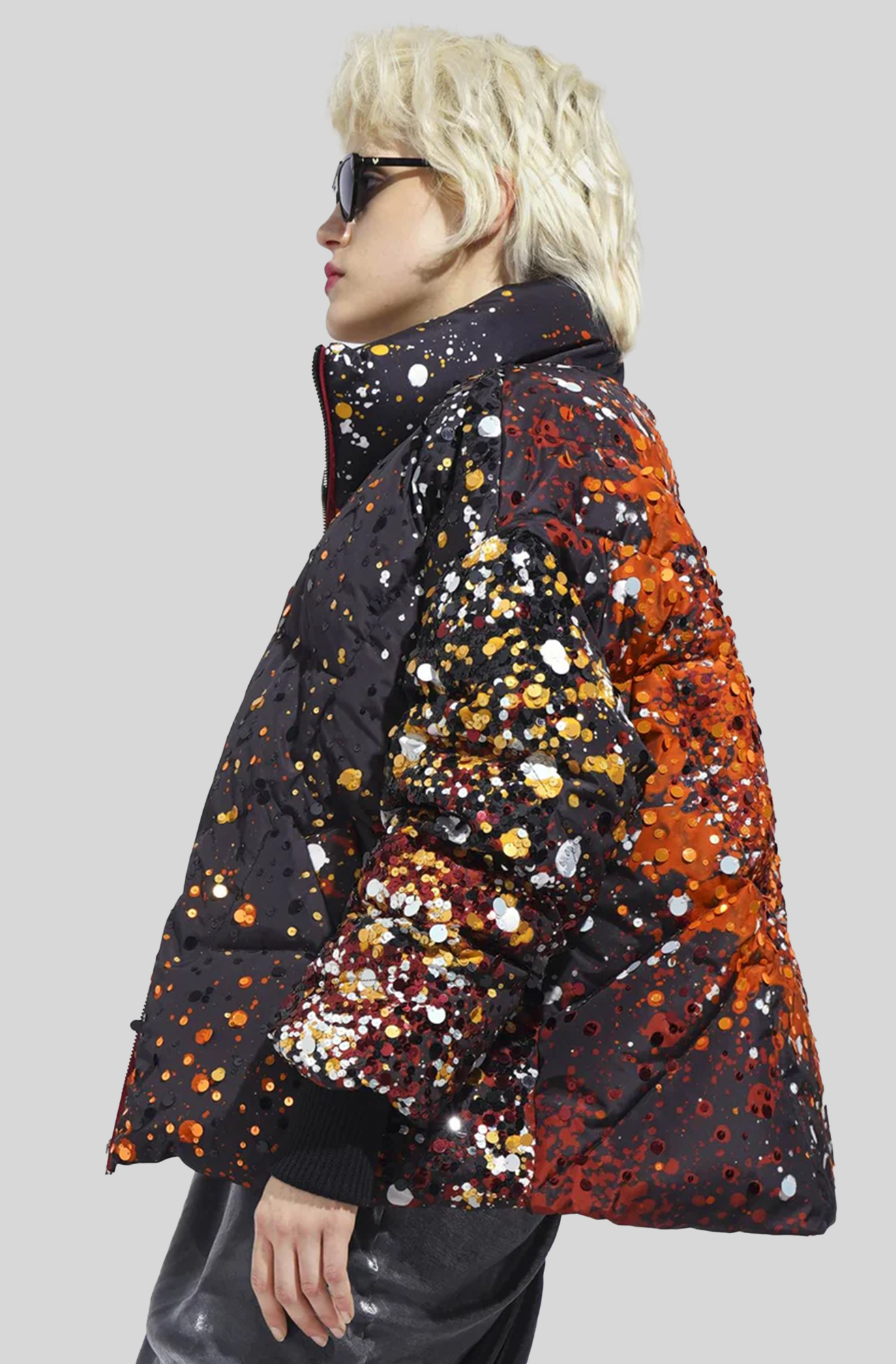 MOON FIREWORKS EMBROIDERED JACKET