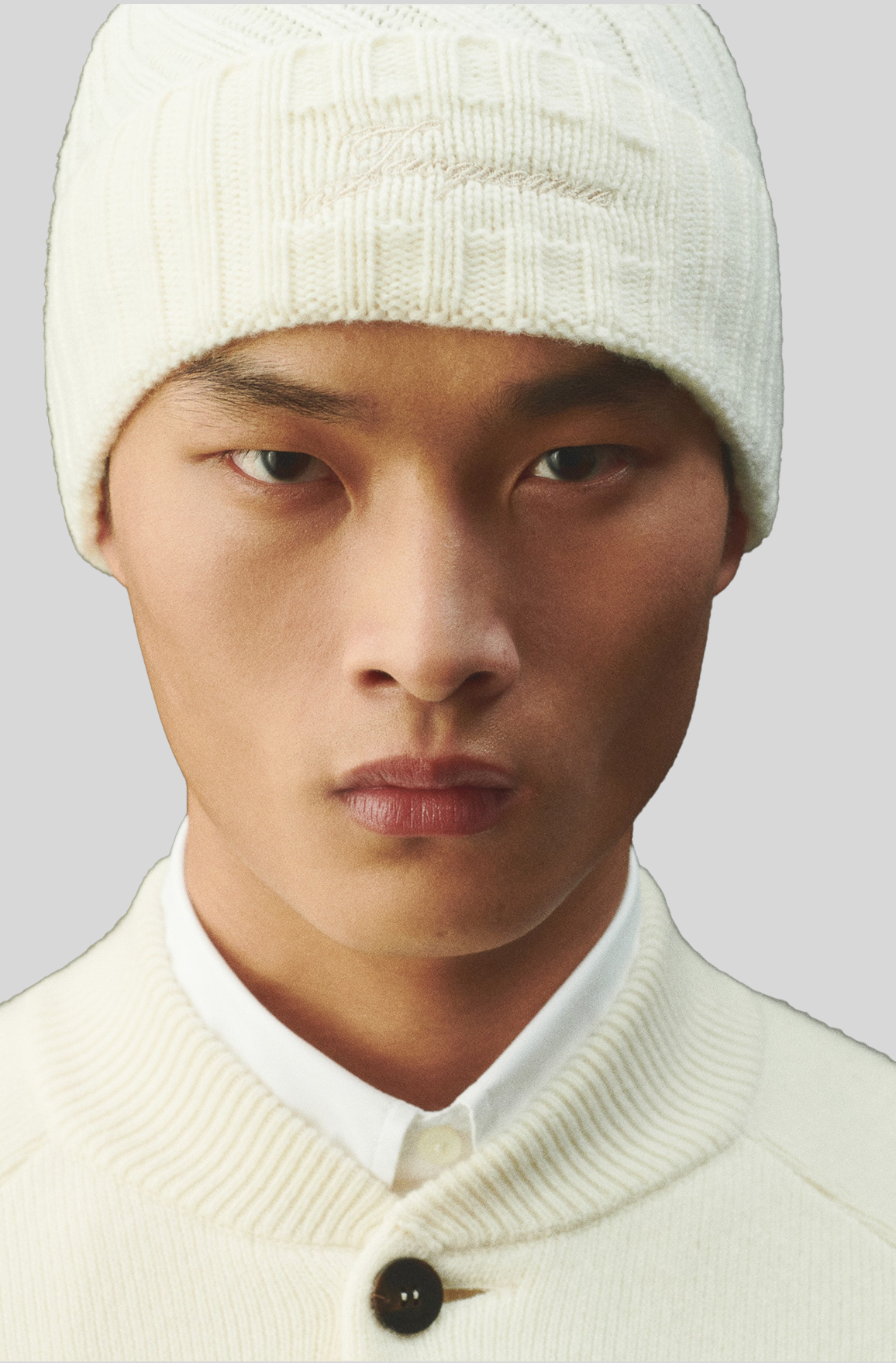 LE BONNET TOURNI - OFF-WHITE