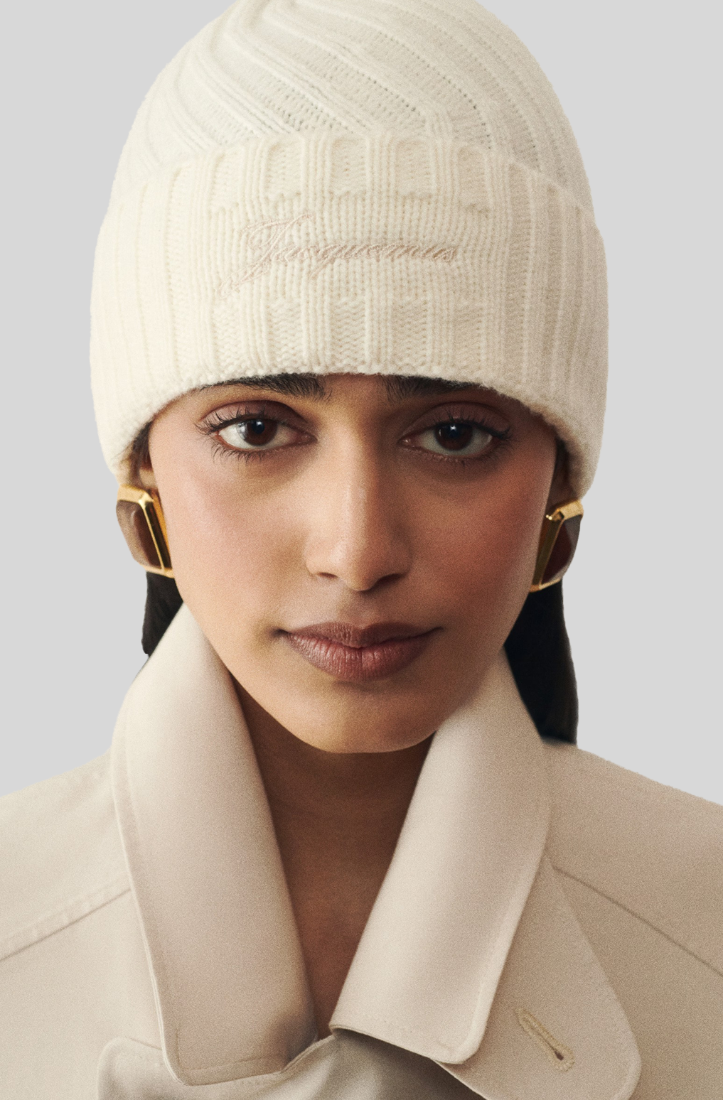 LE BONNET TOURNI - OFF-WHITE