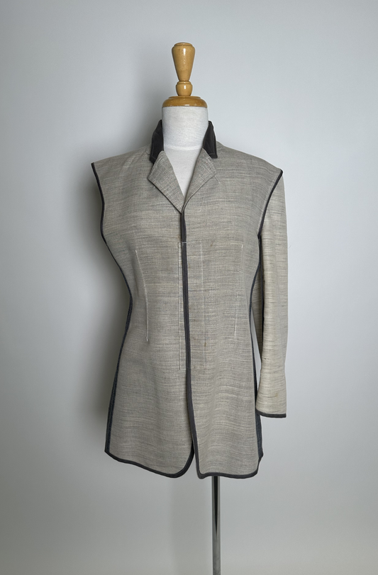 COMME DES GARCONS HOMME ONE SHOULDER JACKET
