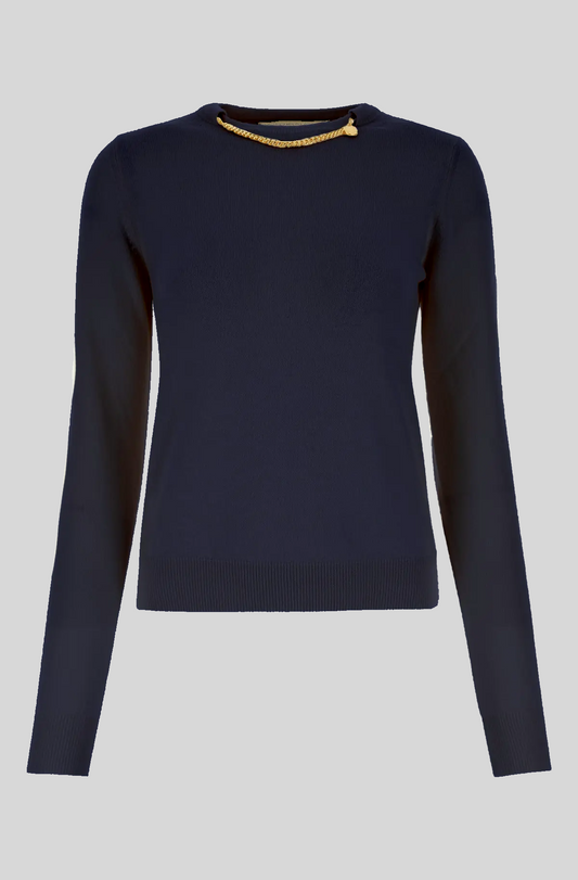 FALABELLA CHAIN KNIT JUMPER