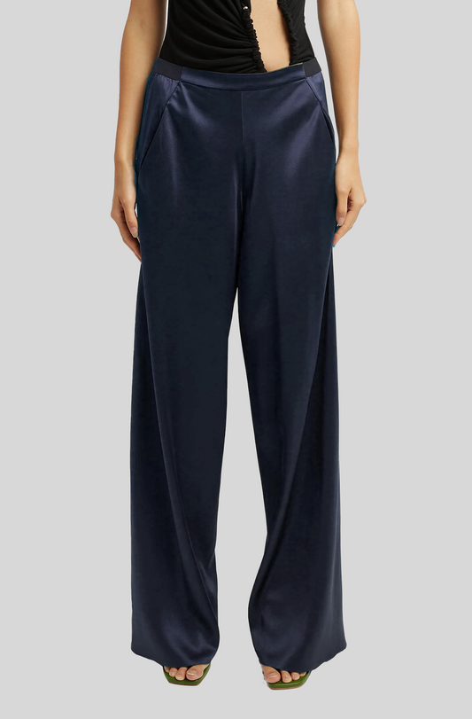 SILK BIAS TROUSER