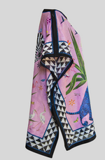 Load image into Gallery viewer, JUNGLE PINK BEACH DRESS
