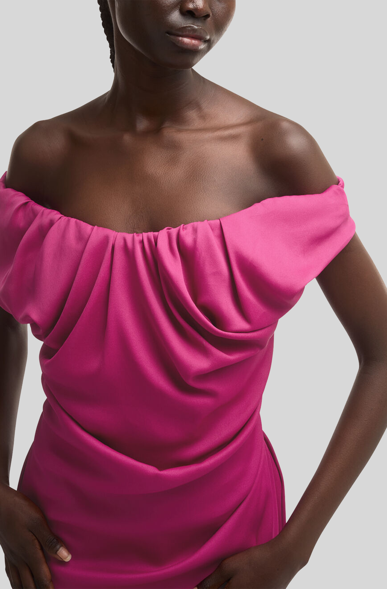 LONG GINNIE AMBER DRESS