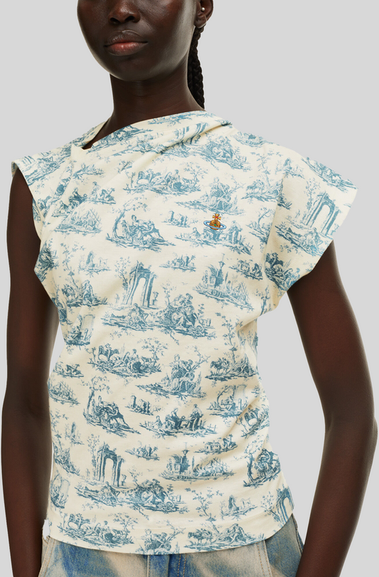 HEBO TOP TOILE DE JOUY