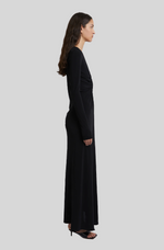 Load image into Gallery viewer, ARCED PALM LONG SLEEVE DRESS
