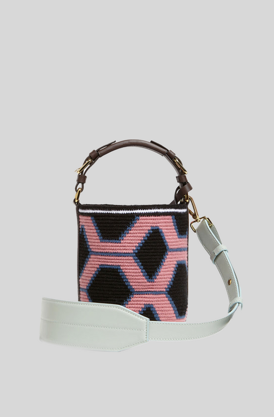 SMALL WAYUU HEXAGON BAG