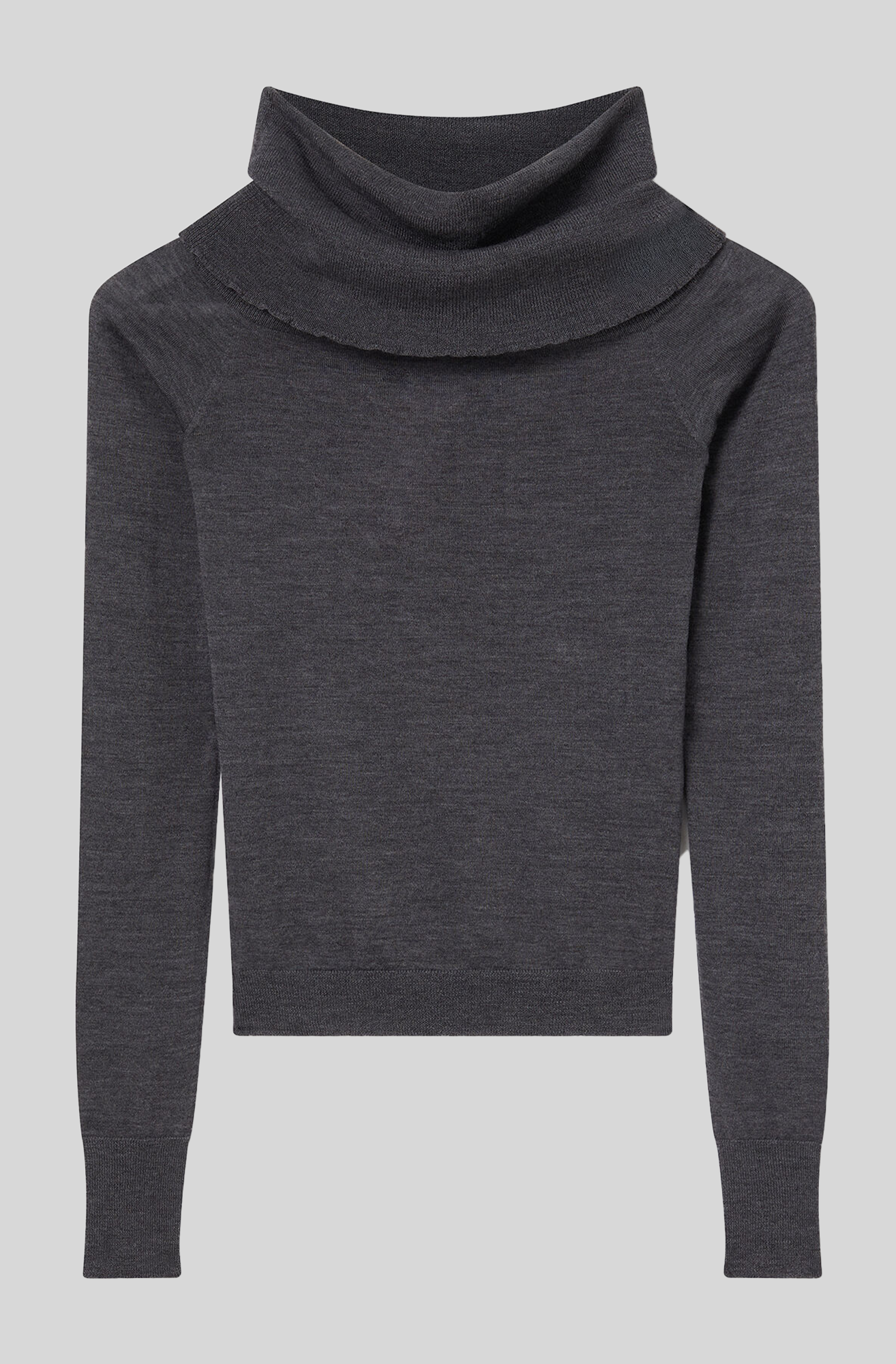 OFF-SHOULDER LONG-SLEEVE JUMPER