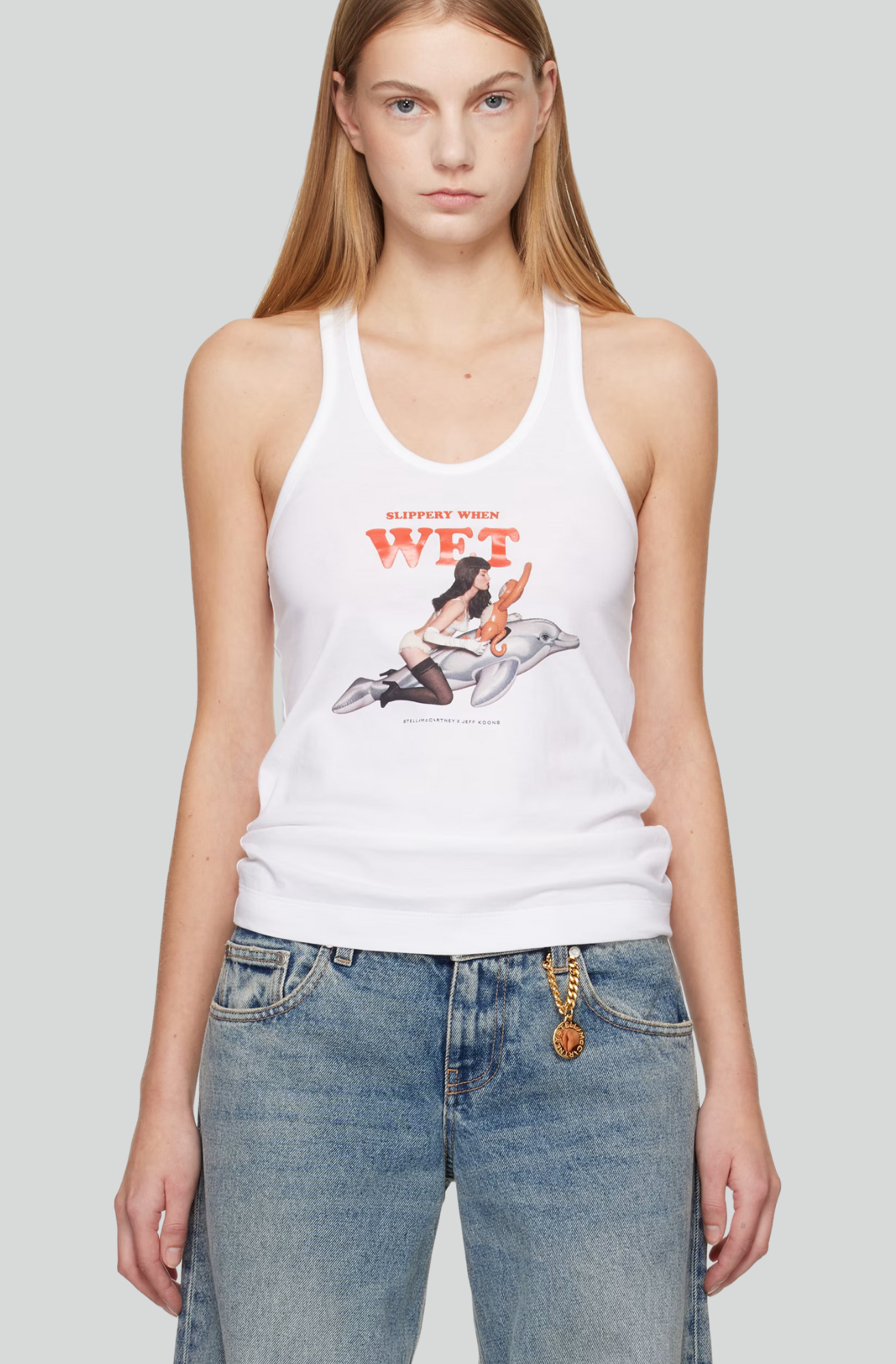 JEFF KOONS SLIPPERY WHEN WET TANK