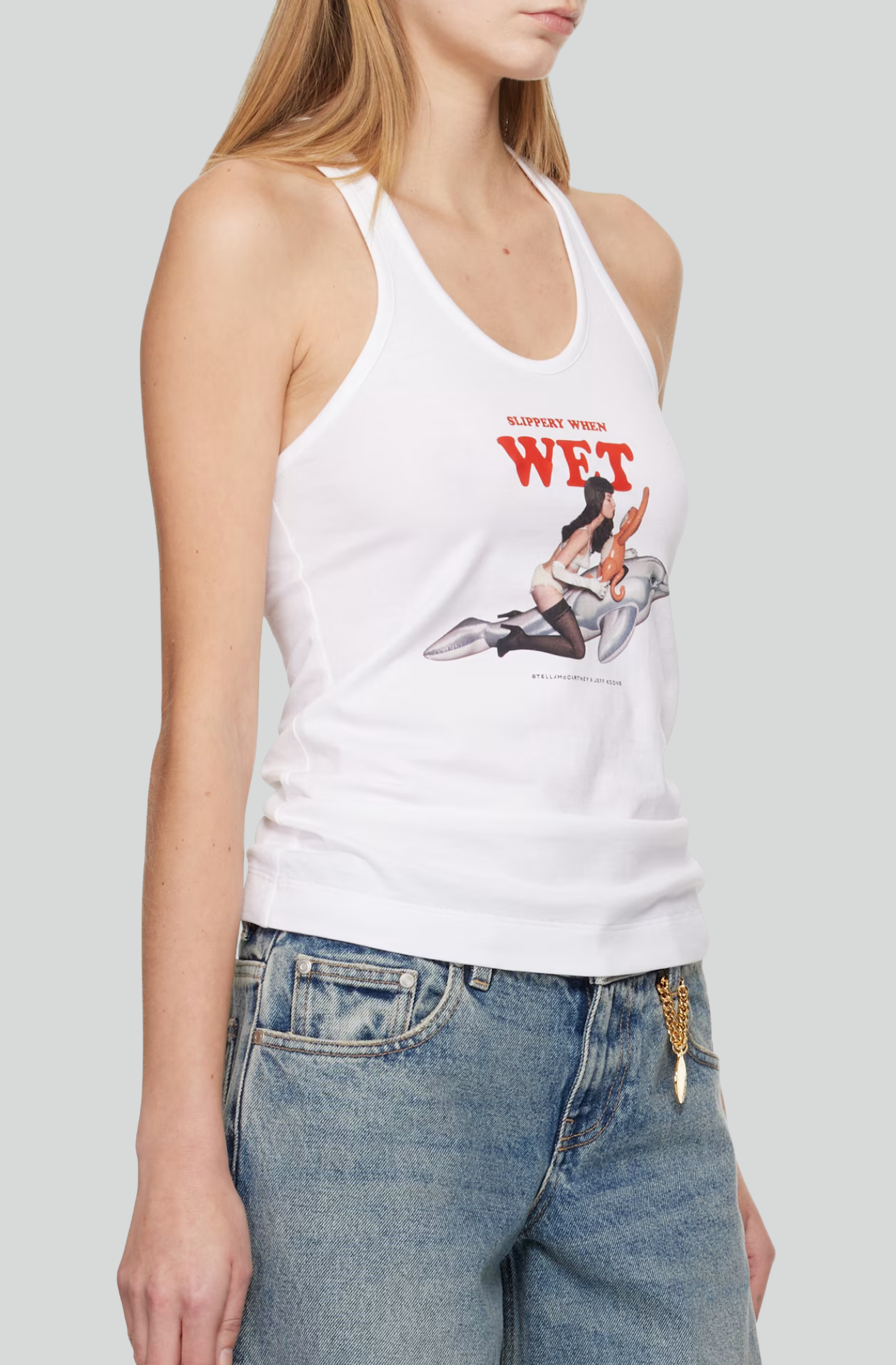 JEFF KOONS SLIPPERY WHEN WET TANK