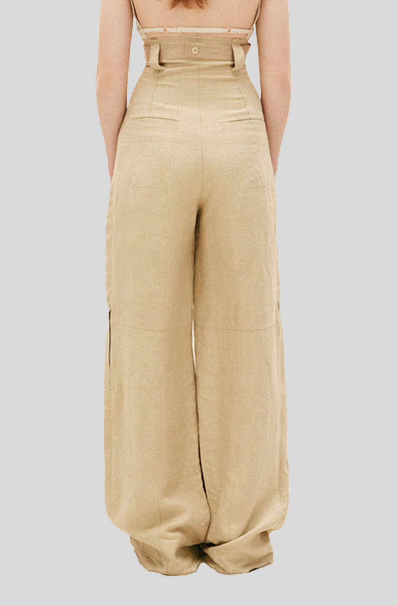 LE PANTALON SANTON EN BEIGE