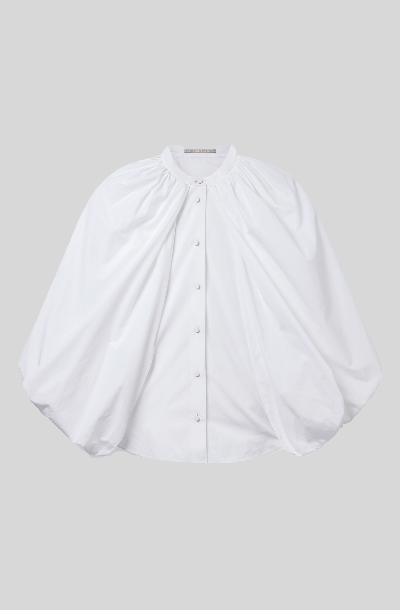 CAPE SLEEVE COTTON SHIRT