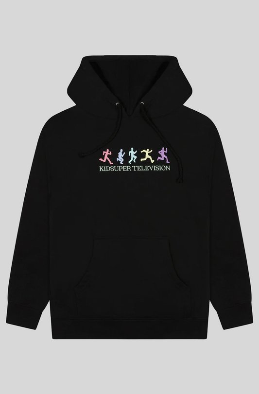 RUNNING GUYS LOGO HOODIE