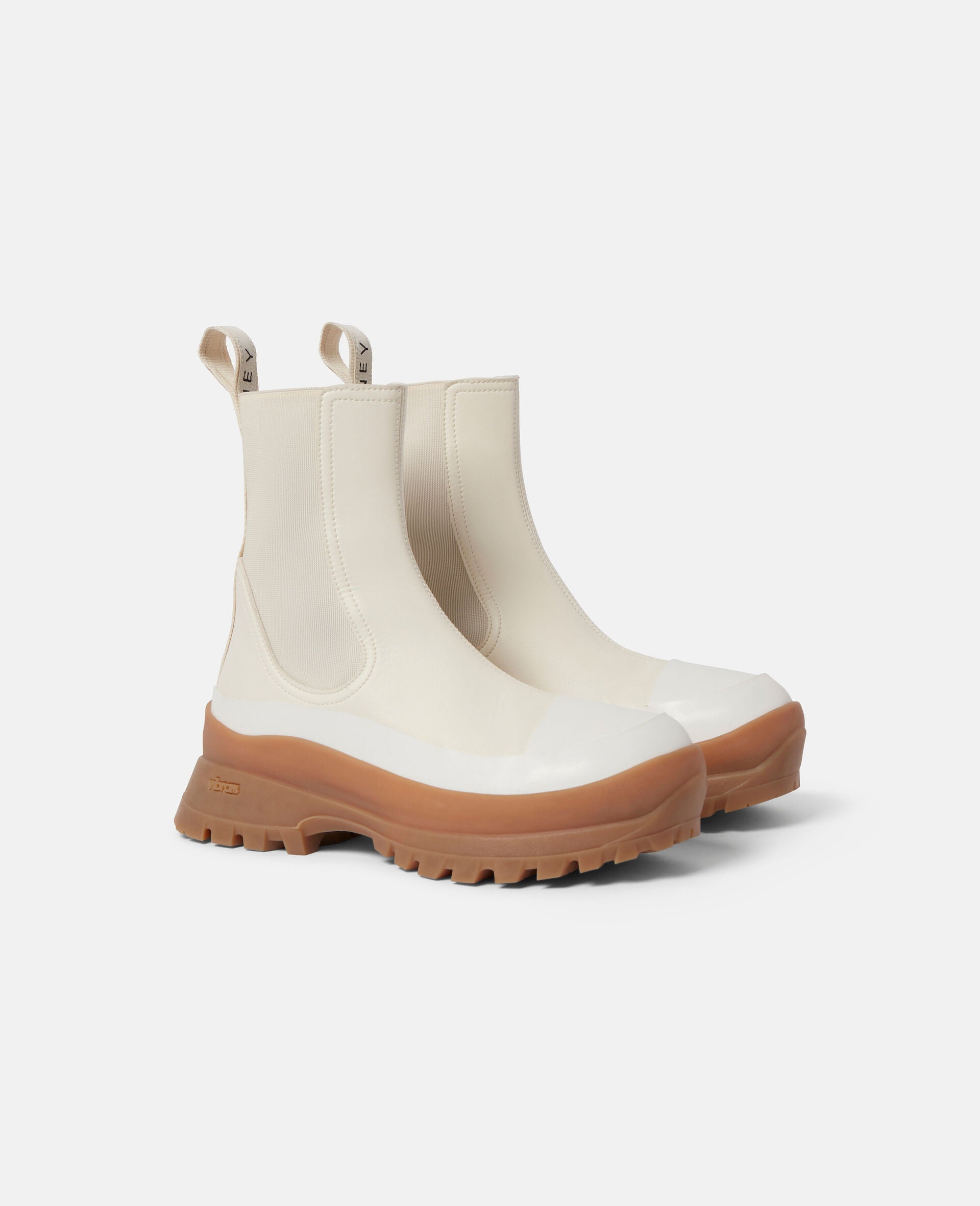 WHITE TRACE BOOTS