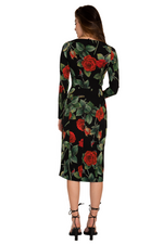 Load image into Gallery viewer, LONG SLEEVE MIDI DRESS
