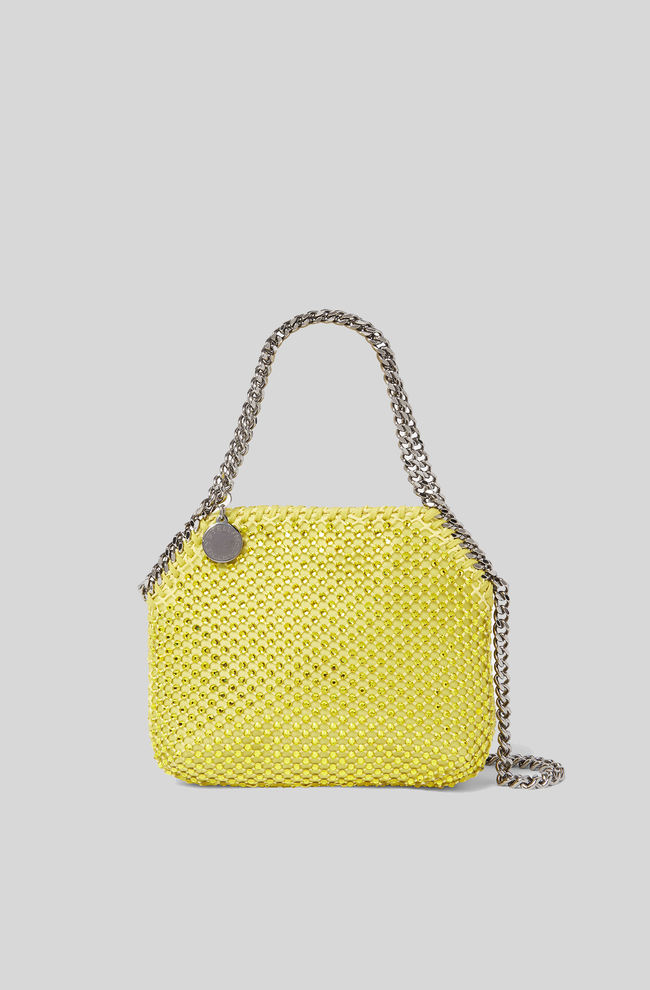 MINI SAC CABAS EN MAILLE DE CRISTAUX FALABELLA