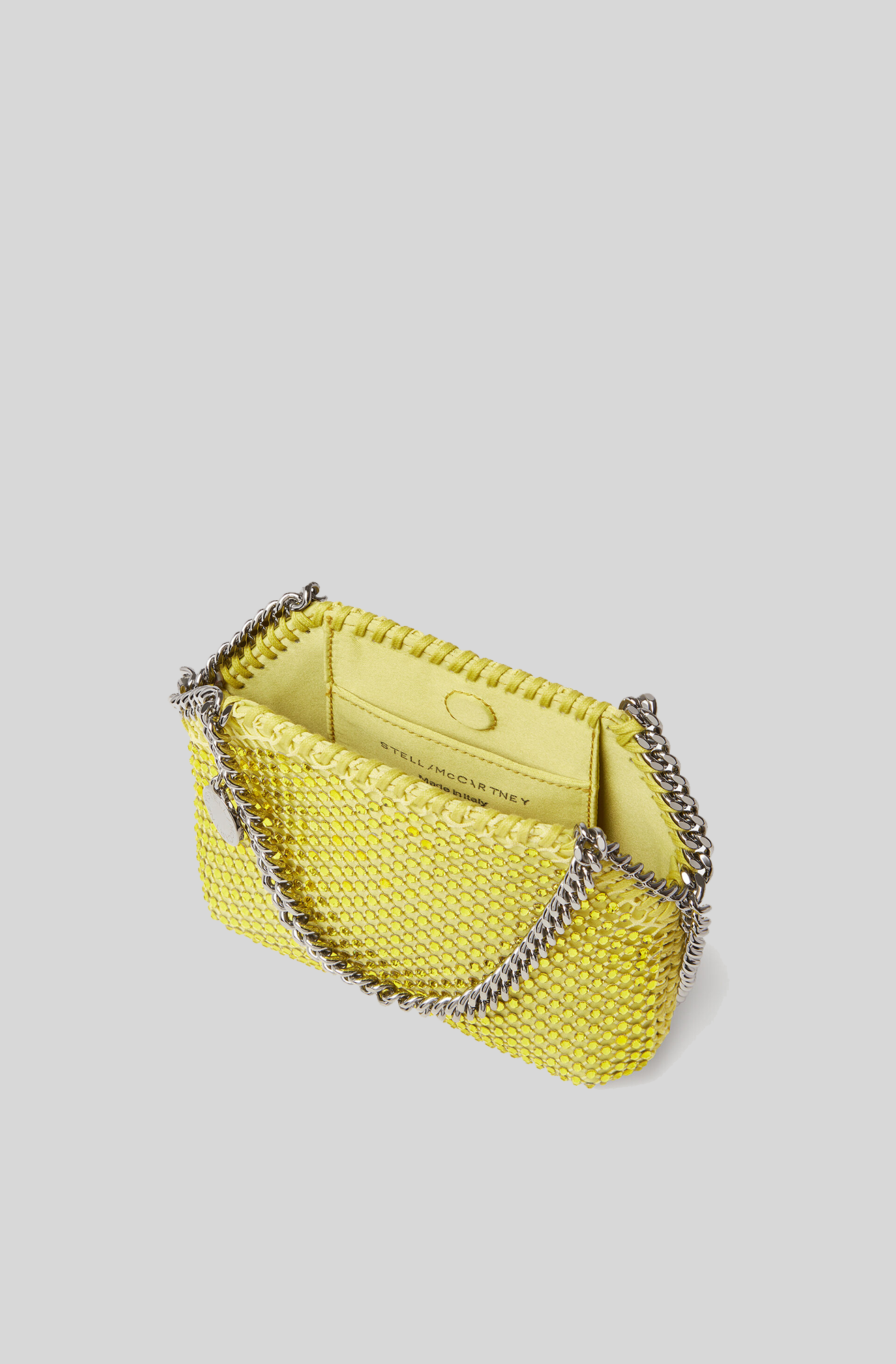 MINI SAC CABAS EN MAILLE DE CRISTAUX FALABELLA