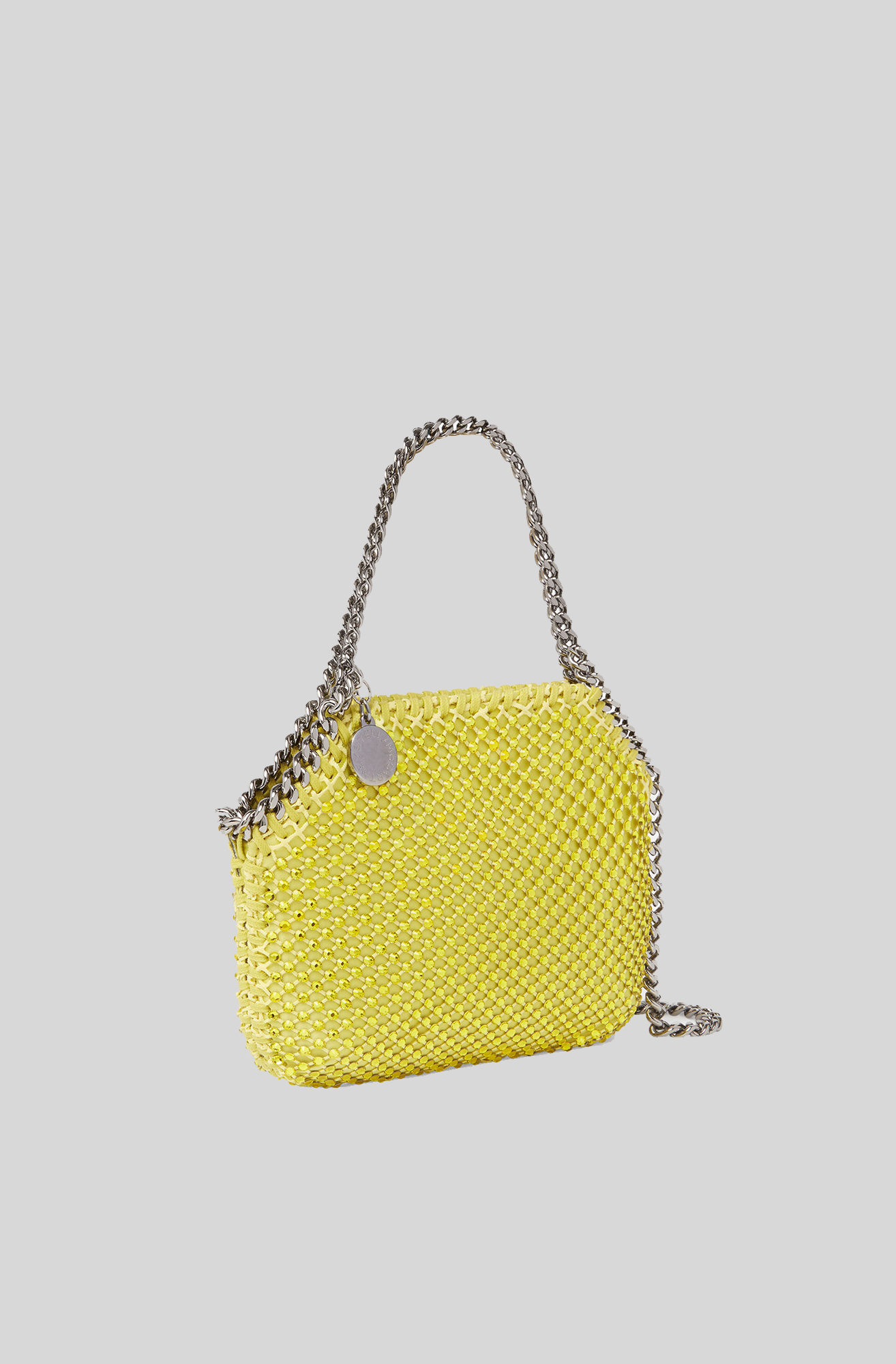 MINI SAC CABAS EN MAILLE DE CRISTAUX FALABELLA