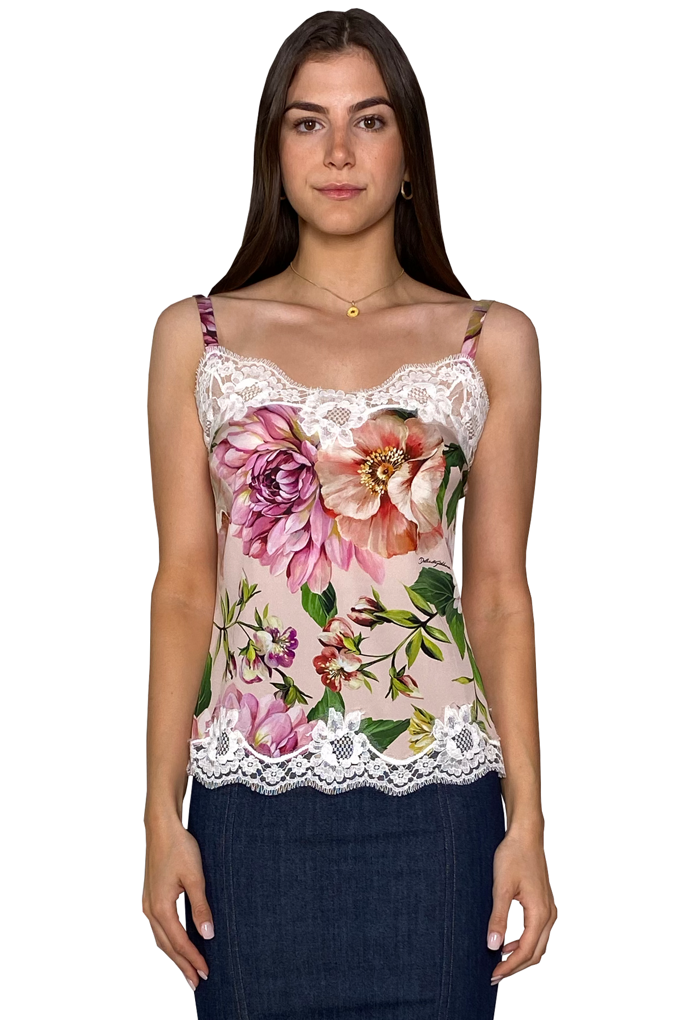 SILK PEONY CAMI