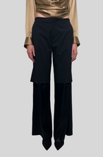Load image into Gallery viewer, TAILORED SPLIT LEVEL TROUSER

