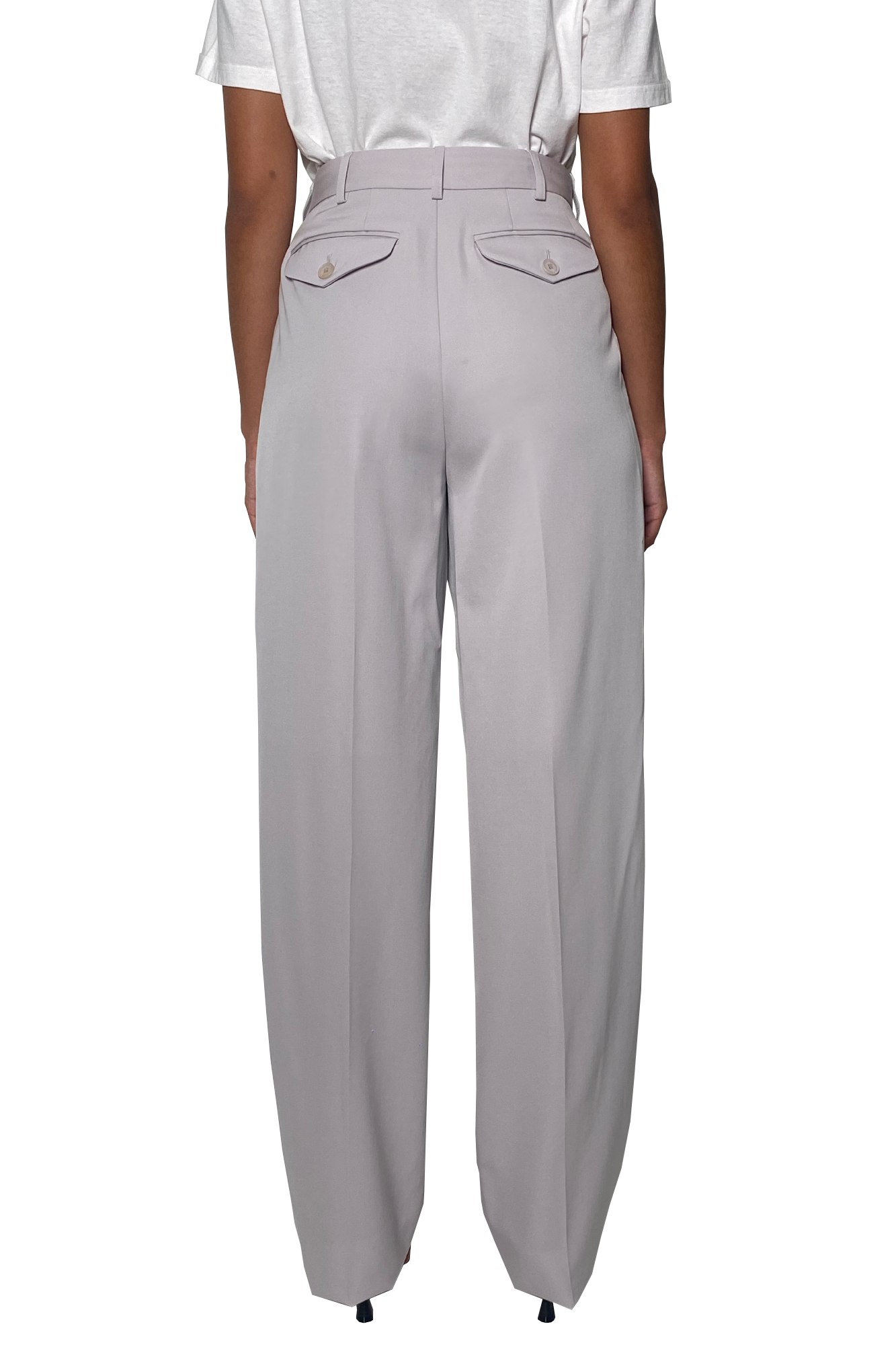 GREY HIGH WAISTED LOUISE PANT